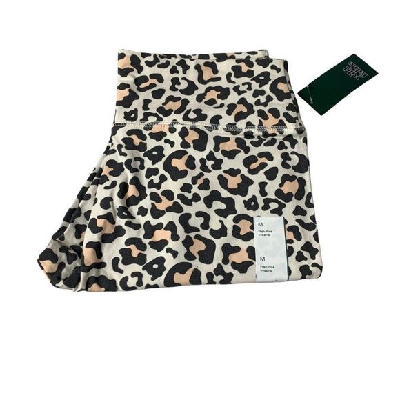 Wild Fable High Waisted Cheetah Print Leggings Sz Medium Buy 4 Items Get 25% Off - Picture 2 of 10